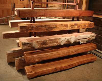 barn wood mantels